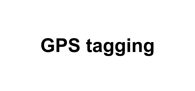 GPS tagging
